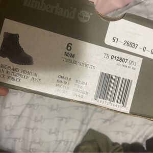 Timberland Black Sole Boots
